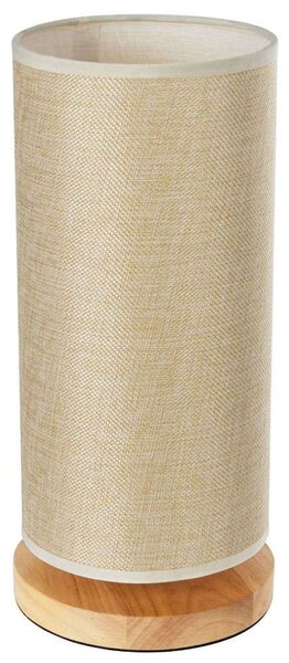 Φωτιστικό Επιτραπέζιο Valverde 02040 Φ15x30cm 1xE27 Beige GloboStar