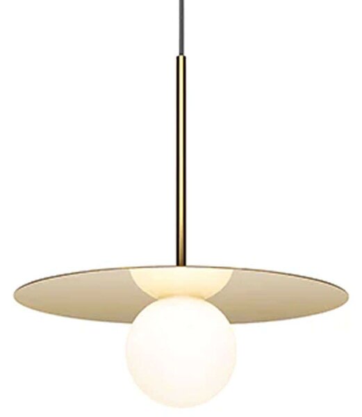 Φωτιστικό Οροφής Bola Disc 12 10669 30,5x10,2cm Dim Led 390lm 6W Brass Pablo Designs