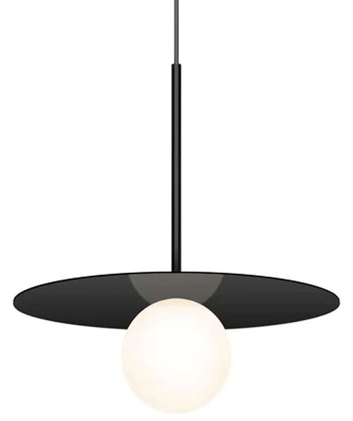 Φωτιστικό Οροφής Bola Disc 12 10702 30,5x10,2cm Dim Led 390lm 6W Matte Black Pablo Designs