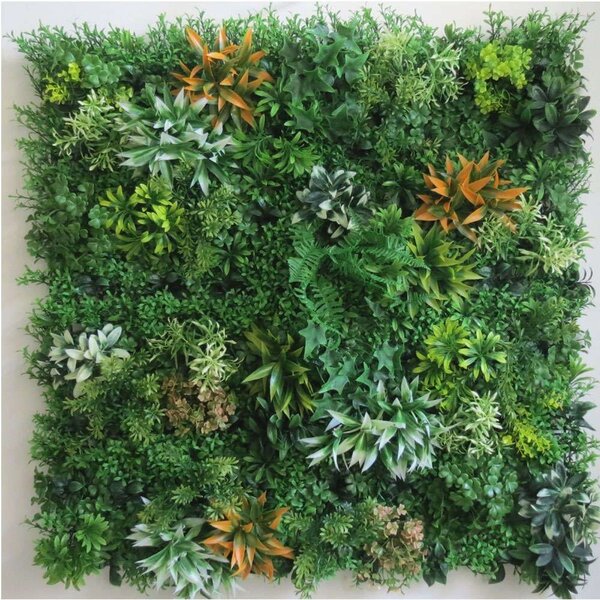 Τεχνητή Φυλλωσιά Φτέρη Με Moss 3681-7 100x100cm Multi Supergreens