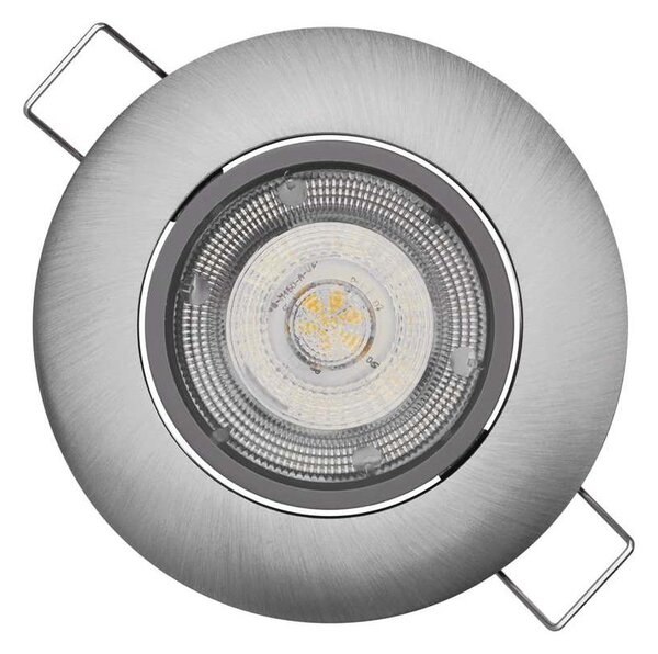 Κρεμαστό φως οροφής LED EXCLUSIVE 1xLED/5W/230V 4000 K ασήμι