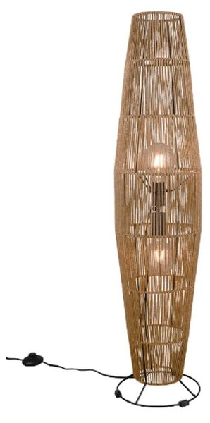 Φωτιστικό Δαπέδου Miki R41102026 25x103cm 2xE27 40W Brown RL Lighting