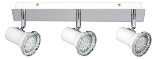 Rabalux 5499 - Φως σποτ μπάνιου LED STEVE 3xGU10/50W/230V