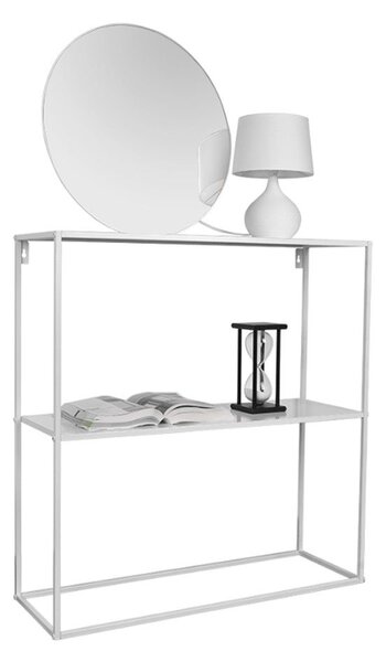 Κονσόλα Chloe 1550101 80x80x27cm White Mirrors & More