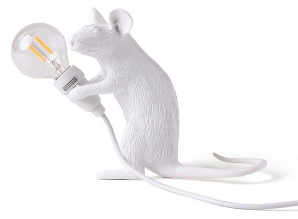 Φωτιστικό Επιτραπέζιο Mouse 15221 6,2x21x8,1cm White Seletti