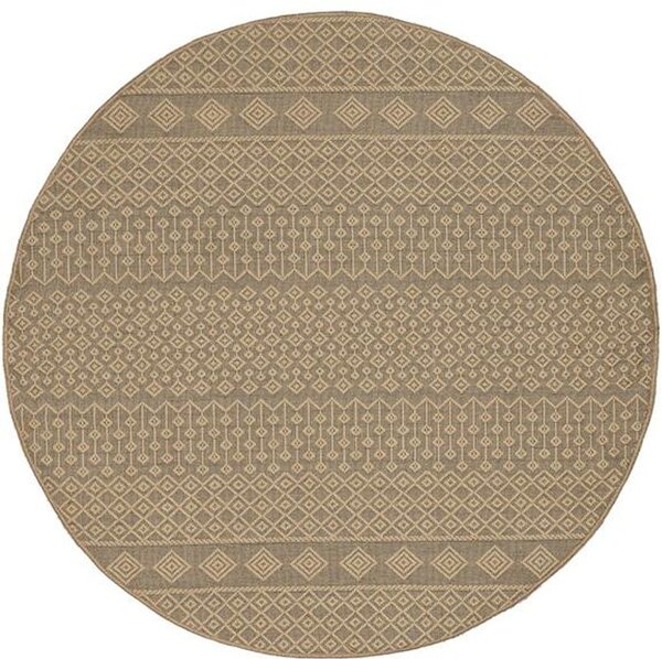 Χαλί Sahara 062A Beige Round New Plan