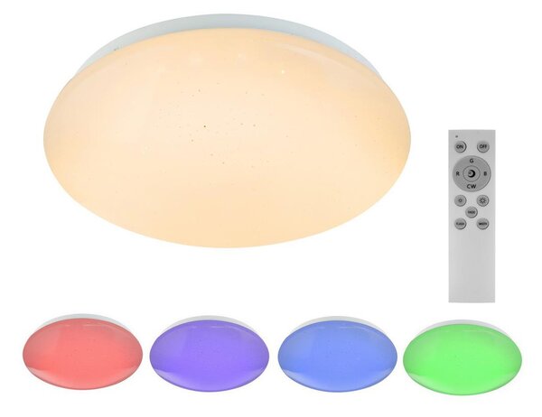 Globo 48363RGB - LED RGB Φως dimmer ATREJU 1xLED/12W/230V + 1xLED/3W