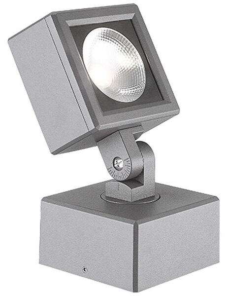 Φωτιστικό Δαπέδου HI2602 11,2x11,2x22,5cm Led 762lm 12W 3000K Grey Aca