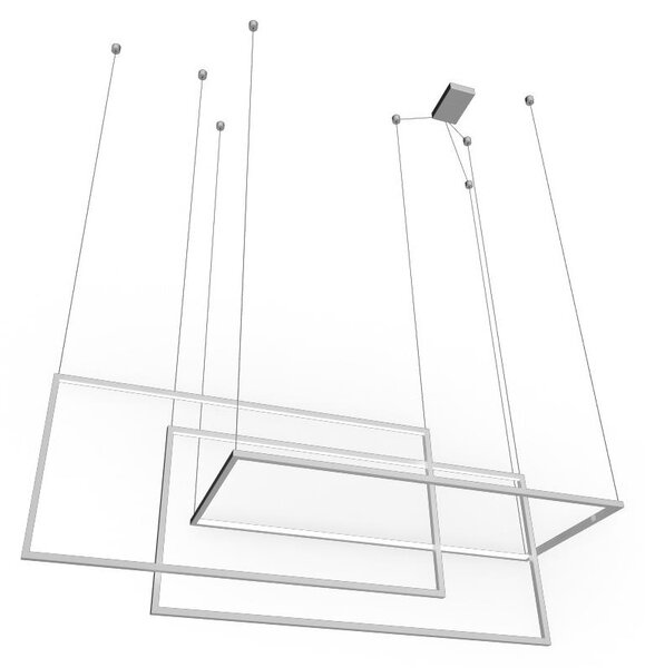 Azzardo AZ2915 - Πολύφωτο dimmer LED σε σχοινί METRIC 1xLED/135W/230V