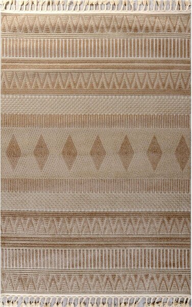 Χαλί Tenerife 68308-971 Beige-Gold Frise Merinos