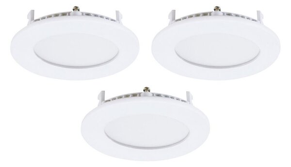 Eglo 79072 - ΣΕΤ 3xLED Χωνευτό φως FUEVA-RW 1xLED/2,8W/230V