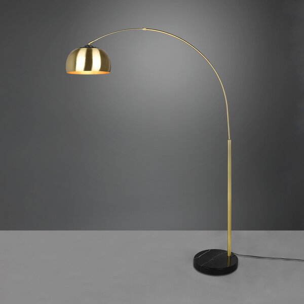 Trio Lighting Λάμπα τοίχου Argentina, ορείχαλκος, Χρυσό / Ορείχαλκου, Σαλόνι / τραπεζαρία, Μέταλλο