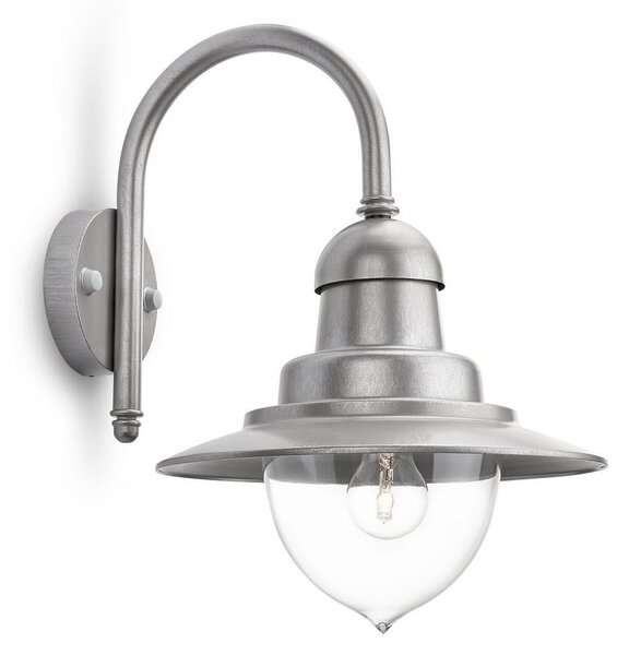 Philips 01652/52/PN - Φως τοίχου εξωτερικού χώρου MYGARDEN RAINDROP 1xE27/60W/230V IP44