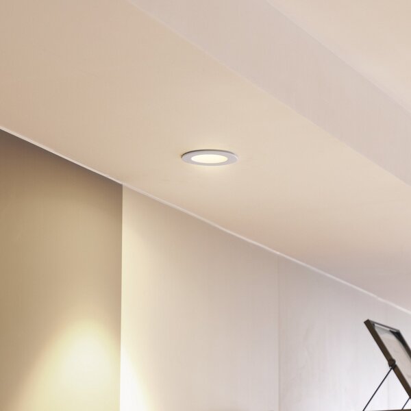 Arcchio Φωτιστικό LED Aryx, λευκό, 2.700K, ρυθμιζόμενος, Λευκό, Σαλόνι / τραπεζαρία, Μέταλλο, σύγχρονο