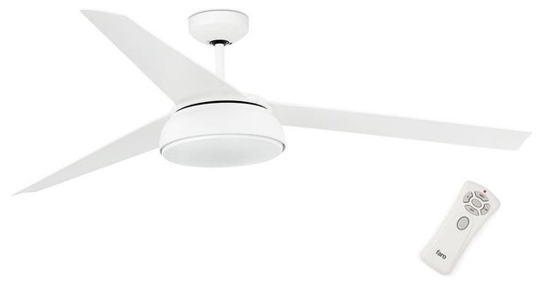 FARO 33549 - LED Dimming ceiling fan VULCANO LED/25W/230V λευκό + RC