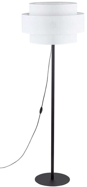 Φωτιστικό Δαπέδου Calisto 5894 Φ50x155cm 1xE27 15W Black-White TK Lighting