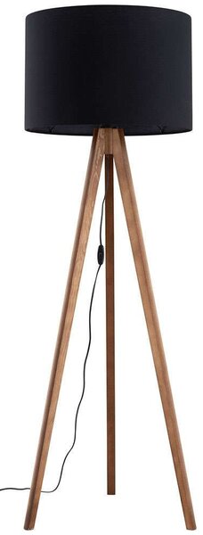 Φωτιστικό Δαπέδου Grand 16005 Φ50x145cm 1xE27 15W Walnut-Black TK Lighting