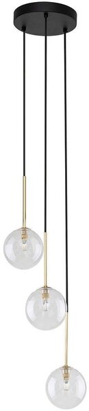 Φωτιστικό Οροφής Nilos 5942 25x25x97cm 3xG9 6W Black-Gold TK Lighting