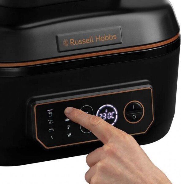 Φριτέζα αέρος Russell Hobbs SatisFry 26520-56, 1750 W, 5.5 L, 7 λειτουργίες μαγειρέματος, Μαύρο