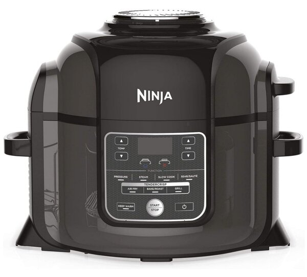 Πολυμάγειρας Ninja OP300EU, 1460W, 6L, TenderCrisp, 7in1, Χωρίς BPA, Αντικολλητική κεραμική επίστρωση, Μαύρο