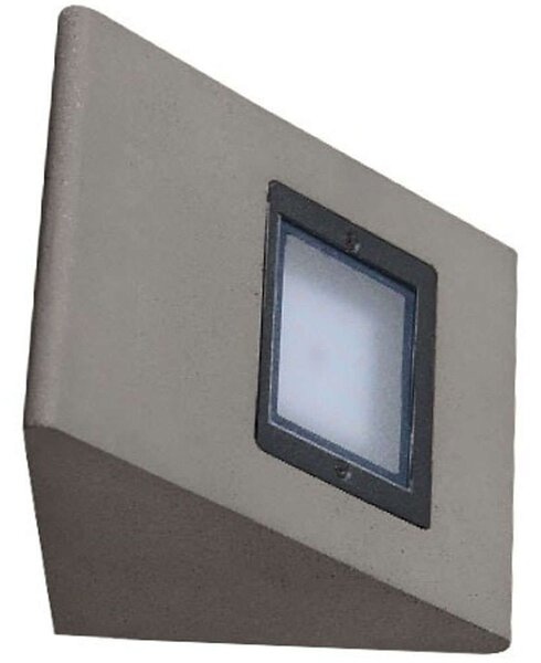 Φωτιστικό Δαπέδου Terra VK/02203/G/W 16x16x16cm Led 879lm 12W 3000K Dark Grey VKLed