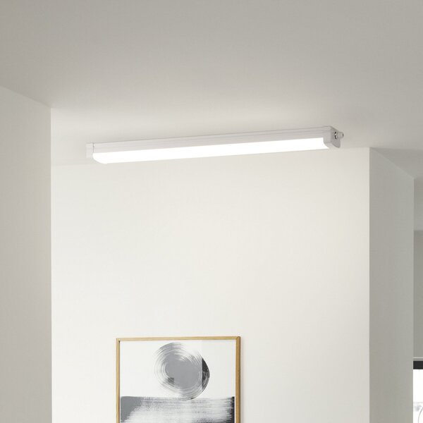 Nordlux LED αισθητήρας φωτισμού Burbank IP65 πλαστικό, 90cm, 4.000K, Λευκό, Διάδρομος, Πλαστικό