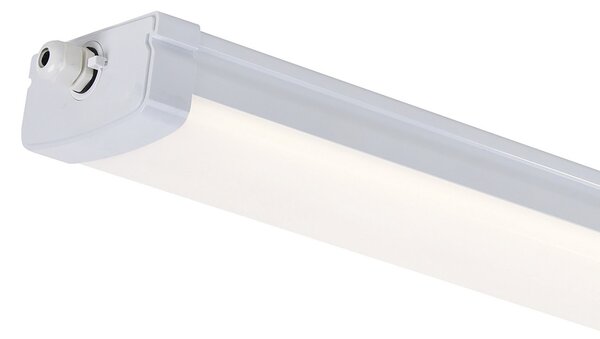 Nordlux LED αισθητήρας φωτισμού Burbank IP65 πλαστικό, 90cm, 4.000K, Λευκό, Διάδρομος, Πλαστικό