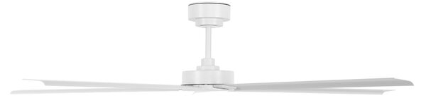 Beacon Lighting Ανεμιστήρας οροφής Monza λευκός DC αθόρυβος Ø 152 cm IP55, Λευκό, Σαλόνι / τραπεζαρία, Αλουμίνιο, σύγχρονο