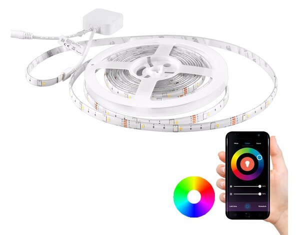 RGB LED Dimmable ταινία Wi-fi + λειτουργία μουσικής LED/16W/230V 5 m Tuya