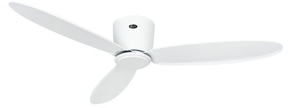 CasaFan Έξυπνος ανεμιστήρας οροφής ECO PLANO II, Ø 132 cm, λευκός, DC, Λευκό, Σαλόνι / τραπεζαρία, Πλαστικό, σύγχρονο