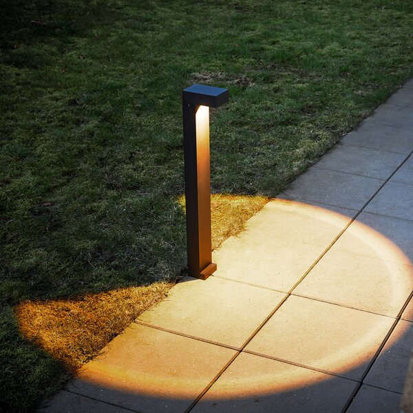 LOOM DESIGN LED φως διαδρομής Arn, corten, ύψος 70 cm, αλουμίνιο, Καφέ / Σκουριάς, Μέταλλο, σύγχρονο