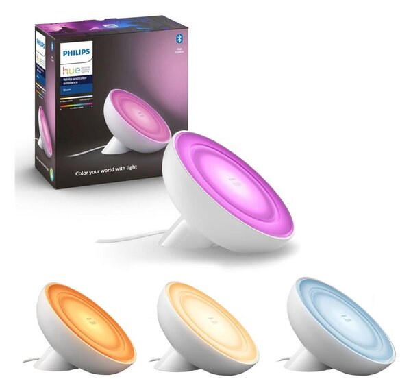 Philips - LED RGB Επιτραπέζια λάμπα dimmer Hue BLOOM 1xLED/7,1W/230V