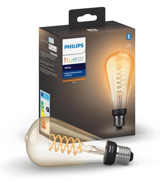 Λάμπα Dimmer LED Philips Hue WHITE FILAMENT ST72 E27/7W/230V 2100K