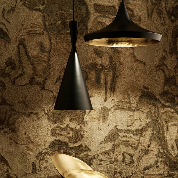 Tom Dixon Beat Tall LED κρεμαστό φωτιστικό, μαύρο, ρυθμιζόμενος, Μαύρο, Σαλόνι / τραπεζαρία, Μέταλλο, σχεδιασμός