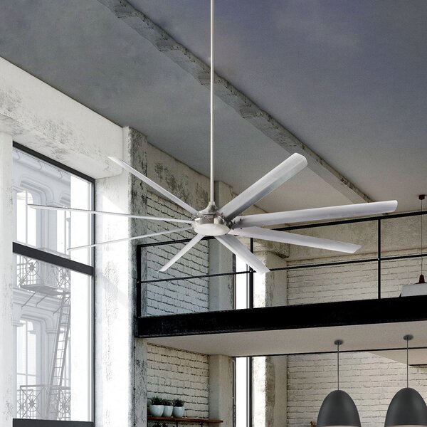 Westinghouse Ανεμιστήρας οροφής Widespan, νικέλιο, Γκρι, Σαλόνι / τραπεζαρία, Μέταλλο, σύγχρονο