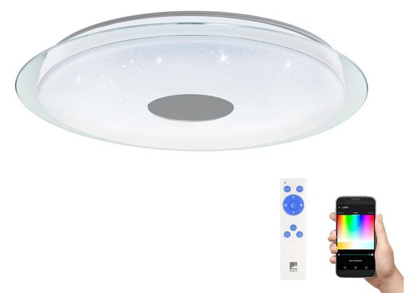 Eglo 98769 - LED RGB Dimming φωτιστικό οροφής LANCIANO-C LED/53W/230V + RC