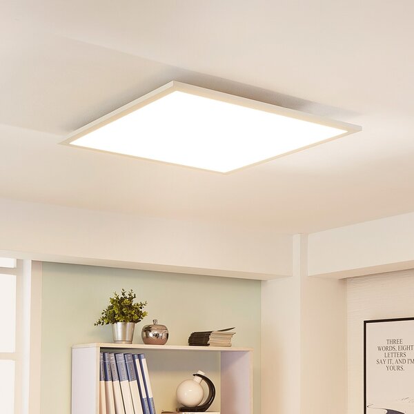 Arcchio Lysander LED πάνελ, CCT, 62 cm, λευκό, ρυθμιζόμενος, Λευκό, Μελέτη / Γραφείο, Αλουμίνιο, σύγχρονο