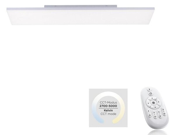 Leuchten Direkt 15553-16 - LED Φως dimmer CANVAS LED/20W/230V + RC