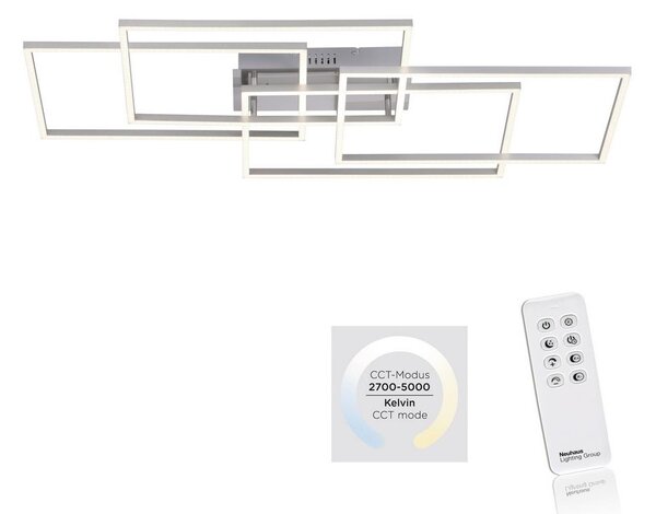 Leuchten Direkt 14151-55 - LED Φως dimmer IVEN 4xLED/12W/230V + RC