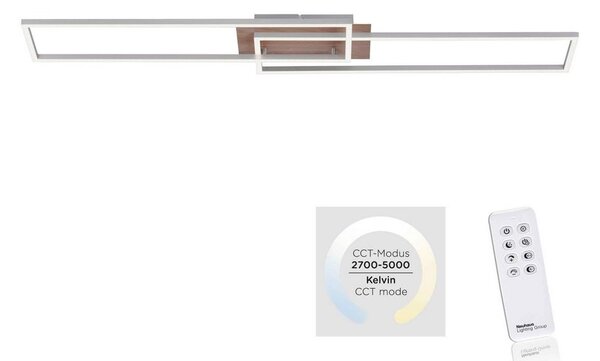 Leuchten Direkt 14019-78 - LED Φως dimmer IVEN 2xLED/20W/230V + RC