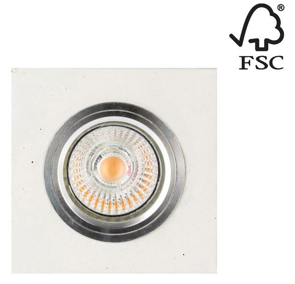 Spot-Light 2515137 - Χωνευτό Φωτιστικό LED VITAR 1xGU10/5W/230V τσιμέντο