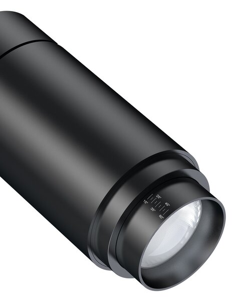 Arcchio Nanna LED track spot μαύρο 3000K 12W, Μαύρο, Μελέτη / Γραφείο, Μέταλλο