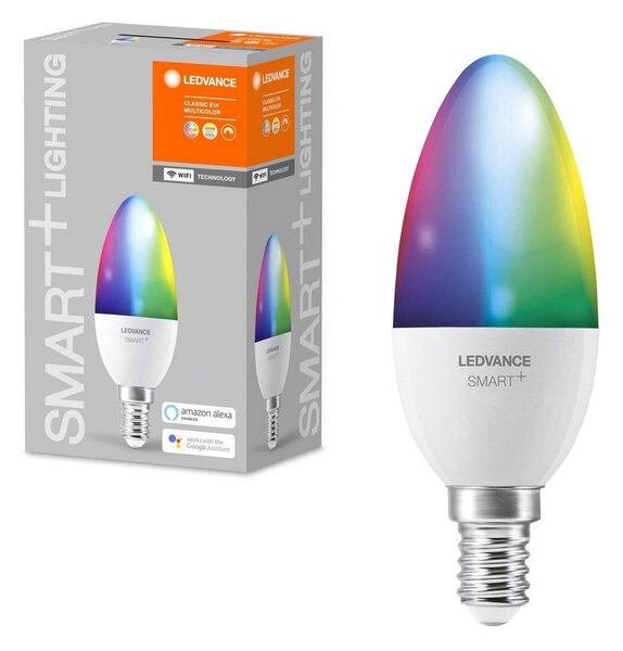 LED RGB Dimming λαμπτήρας SMART+ E14/5W/230V 2,700K-6,500K - Ledvance