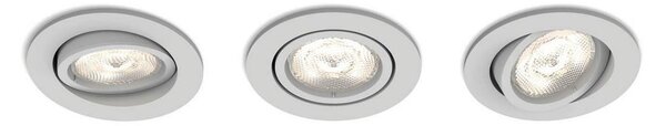 Philips 50113/87/P0 - ΣΕΤ 3x LED Φως dimmer CASEMENT LED/4,5W/230V