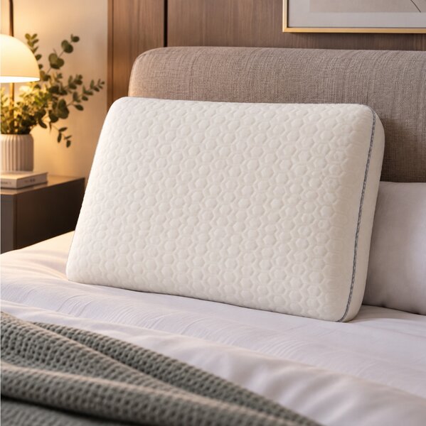 Ανατομικό Μαξιλάρι Ύπνου Memory Foam Cooling NiceFeelings από 100% Jacquard Polyester Cooling, με βάρος 900gr και διαστάσεις 40x60cm