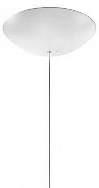 Foscarini Gregg MIDI κρεμαστό φωτιστικό, από γυαλί, λευκό, ρυθμιζόμενος, Λευκό, Σαλόνι / τραπεζαρία, Γυαλί, σχεδιασμός, Σφαίρα