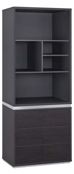 ΒΙΒΛΙΟΘΗΚΗ ΓΡΑΦΕΙΟΥ ΕΠΑΓΓΕΛΜΑΤΙΚΗ ROSEWOOD HM2090 81,5Χ40Χ200Υ εκ