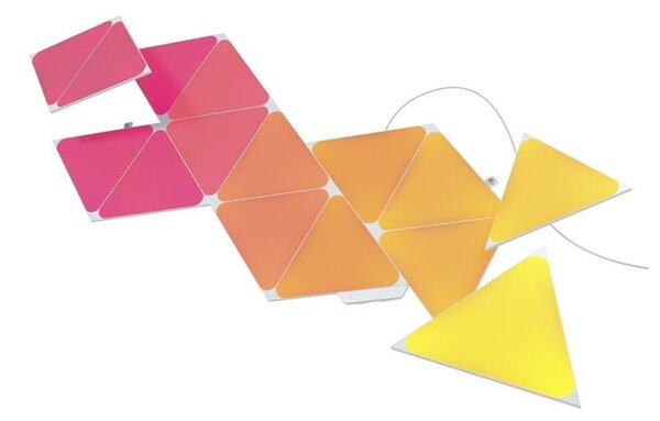 Nanoleaf NL47-6002TW-15PK - ΣΕΤ 15x LED RGB Πάνελ με dimmer TRIANGLES LED/1,5