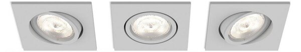 Philips 50123/87/P0 - ΣΥΣΚΕΥΑΣΙΑ 3x LED Dimmable φωτιστικά CASEMENT LED/4,5W/230V