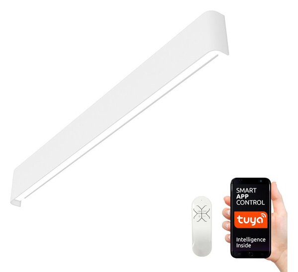 Immax NEO 07137-W - LED SMART Φωτιστικό dimming LINEA LED/40W/230V + RC 76 cm